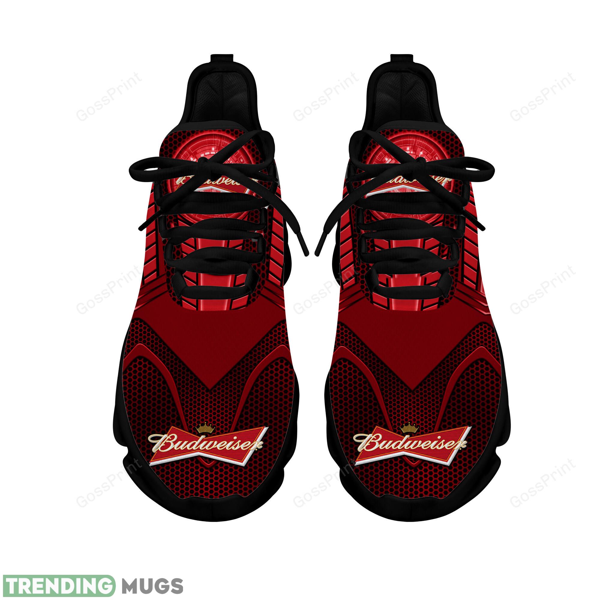 BUDWEISER COMBO Beer Running Shoes Athleisure Max Soul Sneakers For Men And Women Max Soul BUDWEISER COMBO Beer Running Shoes Athleisure Max Soul Sneakers For Men And Women Max Soul