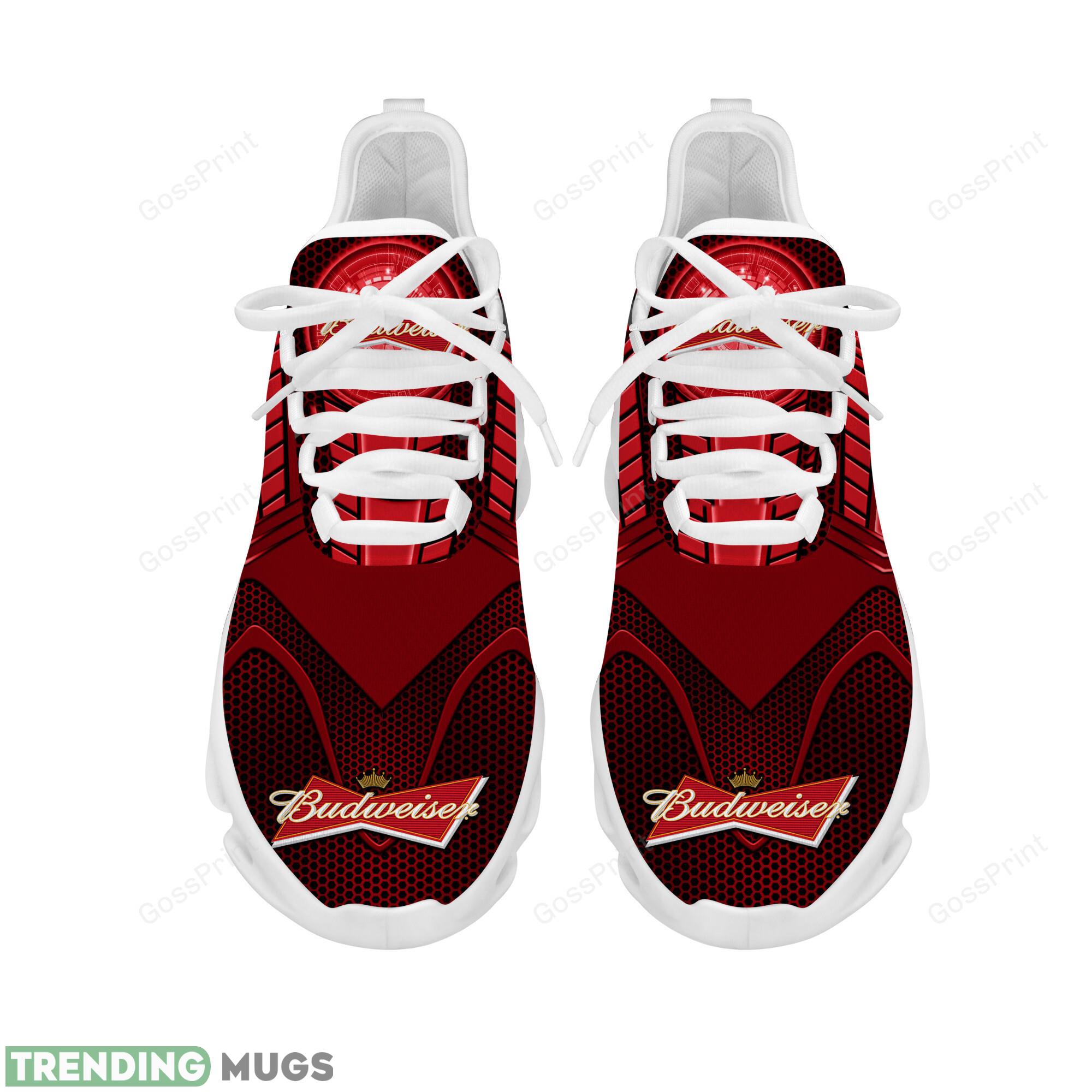 BUDWEISER COMBO Beer Running Shoes Athleisure Max Soul Sneakers For Men And Women Max Soul BUDWEISER COMBO Beer Running Shoes Athleisure Max Soul Sneakers For Men And Women Max Soul