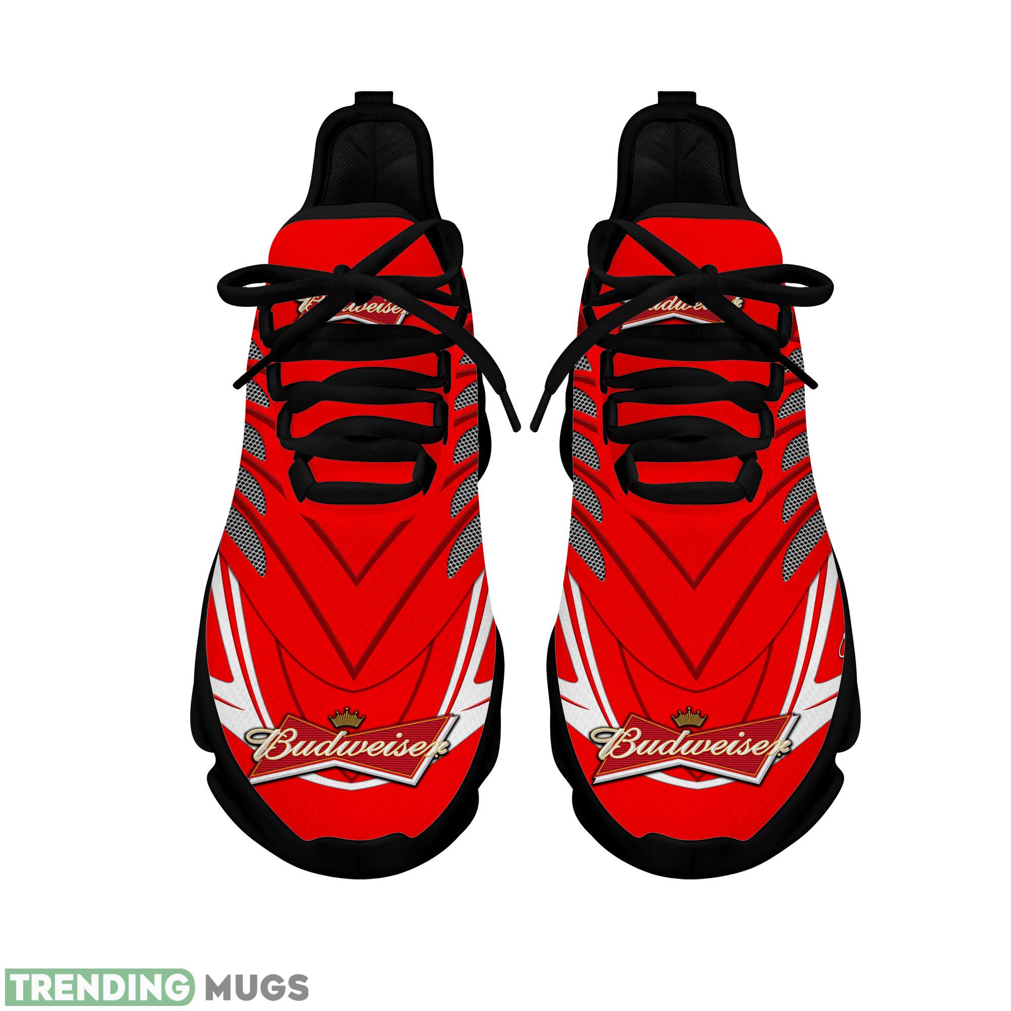 BUDWEISER COMBO Beer Running Shoes Streetwear Max Soul Sneakers For Men And Women Max Soul BUDWEISER COMBO Beer Running Shoes Streetwear Max Soul Sneakers For Men And Women Max Soul