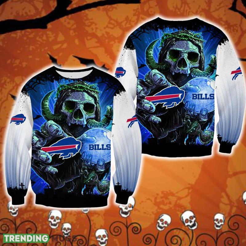Buffalo Bills Skull Halloween Special Halloween Ugly Sweater For Men And Women Gift Christmas - Buffalo Bills Skull Halloween Special Halloween Ugly Sweater For Men And Women Gift Christmas Buffalo Bills Skull Halloween Special Halloween Ugly Sweater For Men And Women Gift Christmas - Buffalo Bills Skull Halloween Special Halloween Ugly Sweater For Men And Women Gift Christmas