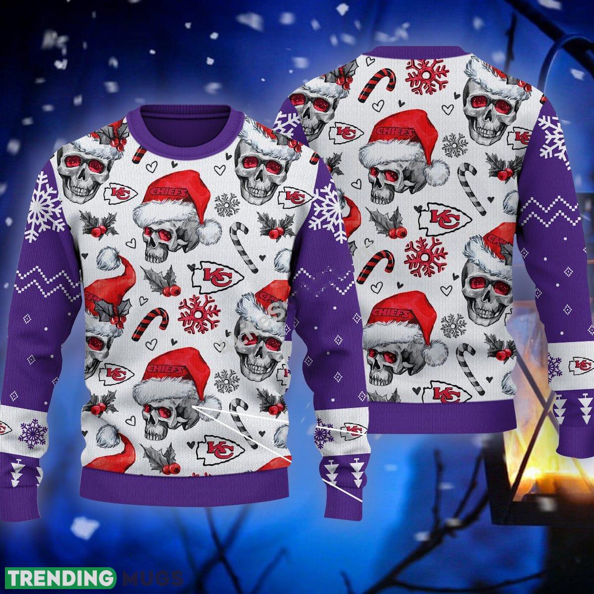 Candy Kansas City Chiefs NFL Skull Purple Sweater Ugly Christmas For Men And Women - Candy Kansas City Chiefs NFL Skull Purple Sweater Ugly Christmas For Men And Women Candy Kansas City Chiefs NFL Skull Purple Sweater Ugly Christmas For Men And Women - Candy Kansas City Chiefs NFL Skull Purple Sweater Ugly Christmas For Men And Women