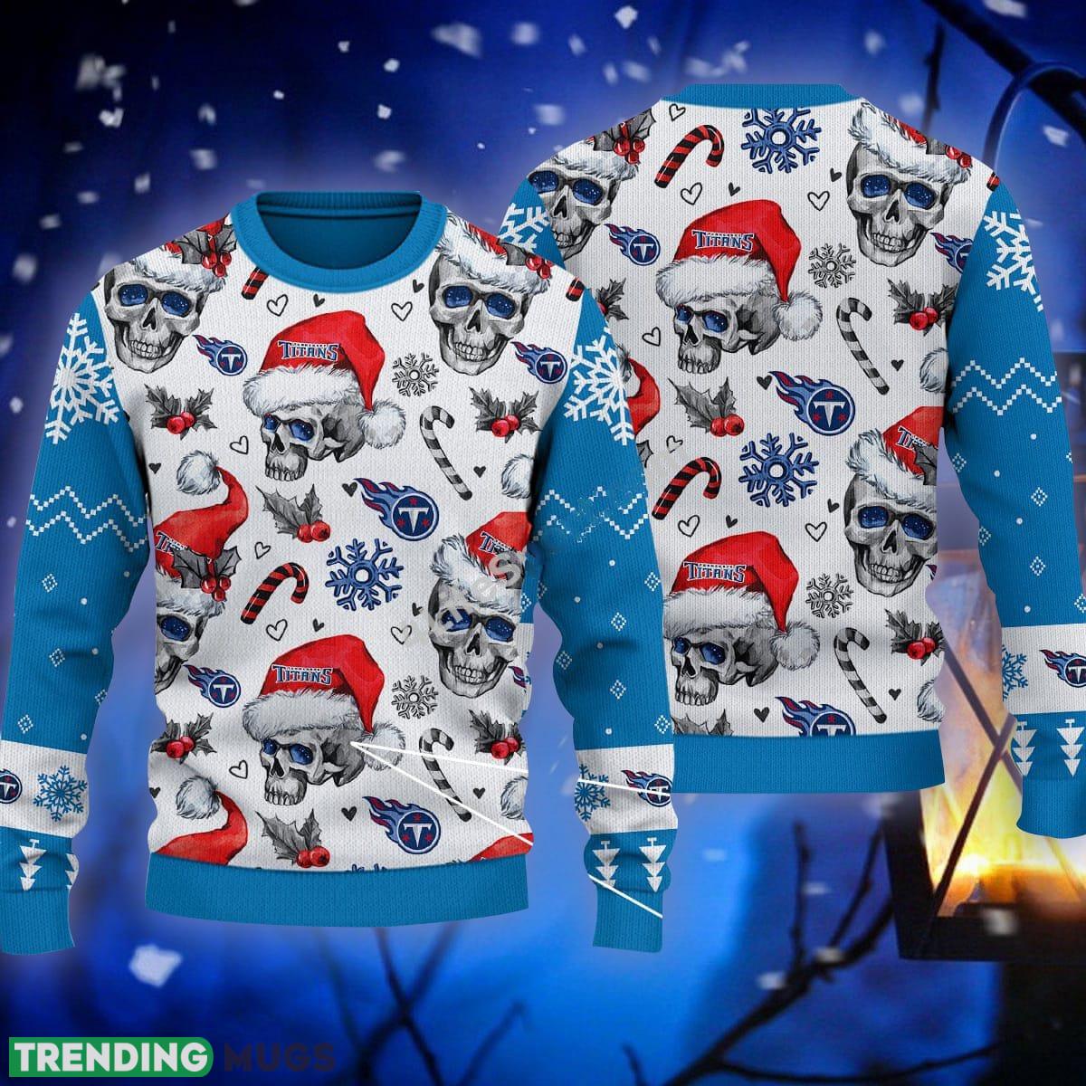 Candy Tennessee Titans NFL Skull Blue Sweater Ugly Christmas For Men And Women - Candy Tennessee Titans NFL Skull Blue Sweater Ugly Christmas For Men And Women Candy Tennessee Titans NFL Skull Blue Sweater Ugly Christmas For Men And Women - Candy Tennessee Titans NFL Skull Blue Sweater Ugly Christmas For Men And Women