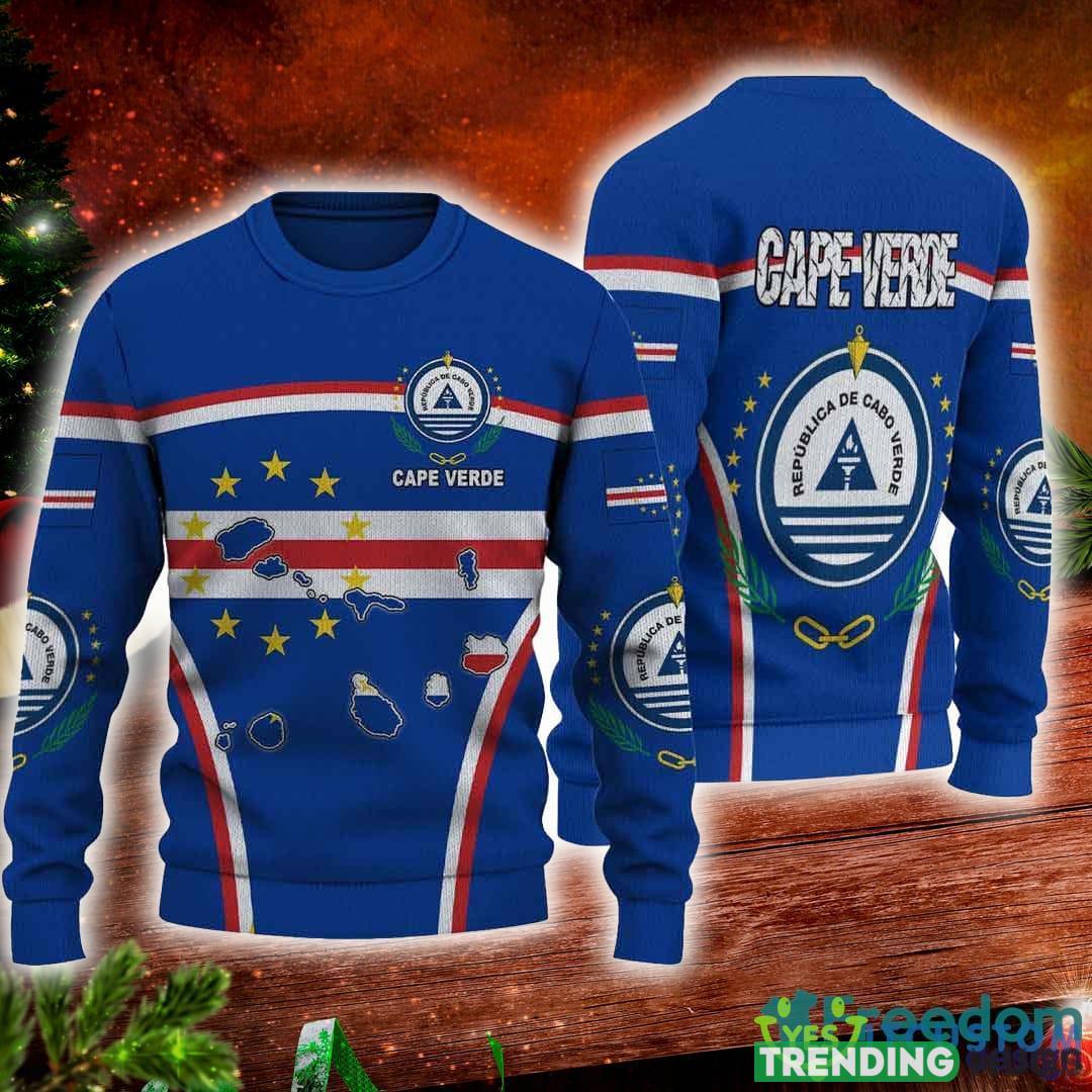 Cape Verde Active Flag Knitted Sweater All Over Print For Men And Women Gift Christmas Holiday - Cape Verde Active Flag Knitted Sweater All Over Print For Men And Women Gift Christmas Holiday Cape Verde Active Flag Knitted Sweater All Over Print For Men And Women Gift Christmas Holiday - Cape Verde Active Flag Knitted Sweater All Over Print For Men And Women Gift Christmas Holiday