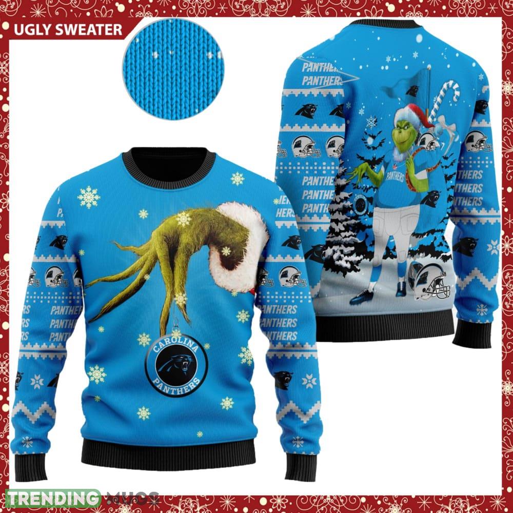 Carolina Panthers NFL Team Grinch Knitted Christmas Sweater AOP Holiday - Carolina Panthers NFL Team Grinch Knitted Christmas Sweater AOP Holiday Carolina Panthers NFL Team Grinch Knitted Christmas Sweater AOP Holiday - Carolina Panthers NFL Team Grinch Knitted Christmas Sweater AOP Holiday