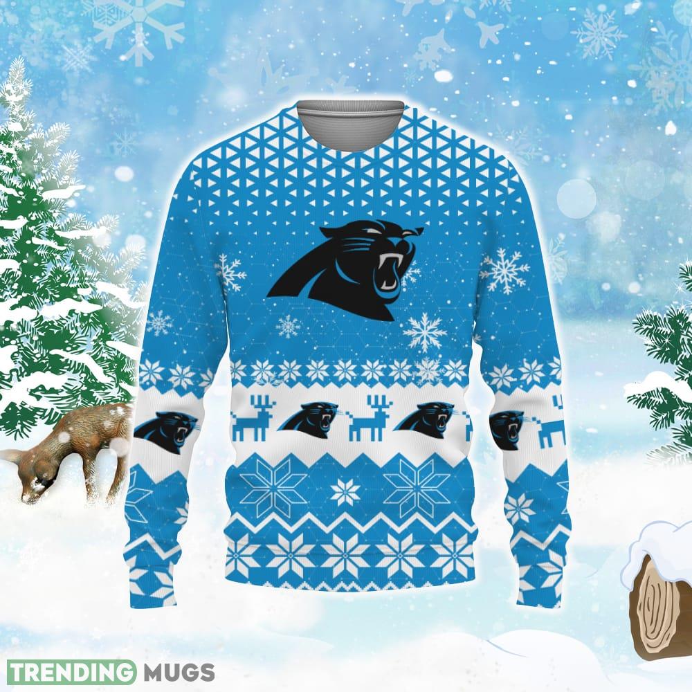 Carolina Panthers Sports Football American Ugly Christmas Sweater Ugly Christmas AOP Sweater 3D Sweater Carolina Panthers Sports Football American Ugly Christmas Sweater Ugly Christmas AOP Sweater 3D Sweater