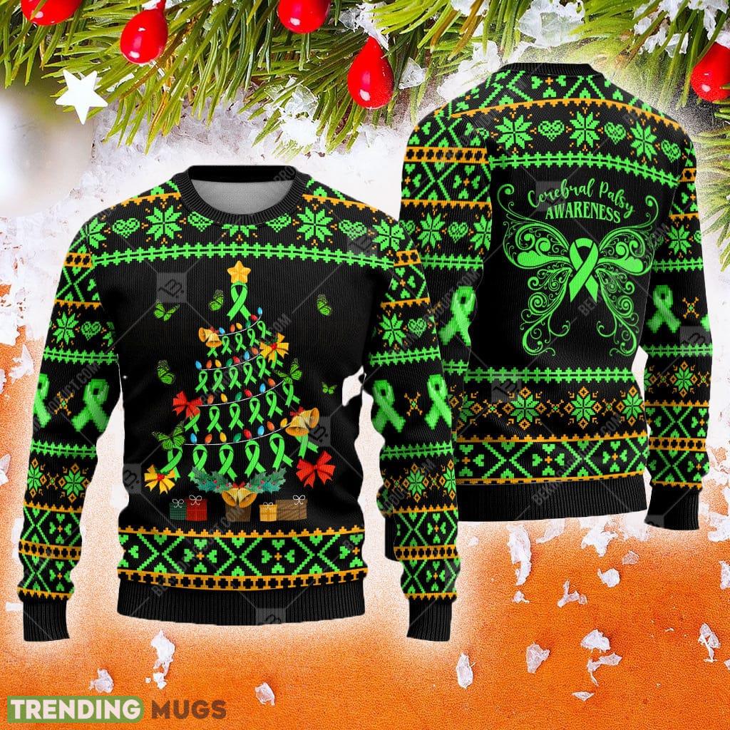 Cerebral Palsy Awareness Ribbon Tree Gift Box Animals Ugly Christmas Sweater AOP Gift For Men And Women - Cerebral Palsy Awareness Ribbon Tree Gift Box Animals Ugly Christmas Sweater AOP Gift For Men And Women Cerebral Palsy Awareness Ribbon Tree Gift Box Animals Ugly Christmas Sweater AOP Gift For Men And Women - Cerebral Palsy Awareness Ribbon Tree Gift Box Animals Ugly Christmas Sweater AOP Gift For Men And Women