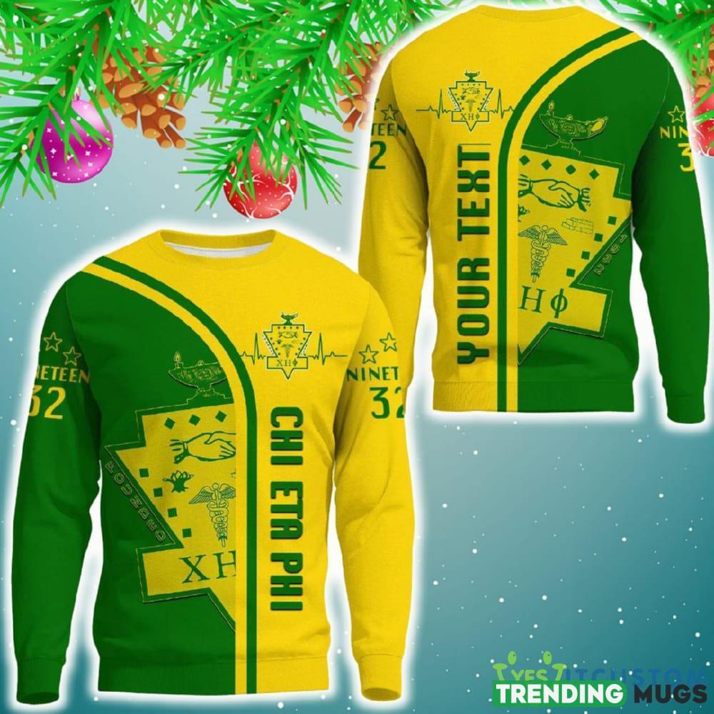 Chi Eta Phi In My Heart Yellow 3D Sweater Community Custom Name Logo For Men And Women Gift Christmas - Chi Eta Phi In My Heart 3D SweaterChristmas_1 Chi Eta Phi In My Heart Yellow 3D Sweater Community Custom Name Logo For Men And Women Gift Christmas - Chi Eta Phi In My Heart 3D SweaterChristmas_1