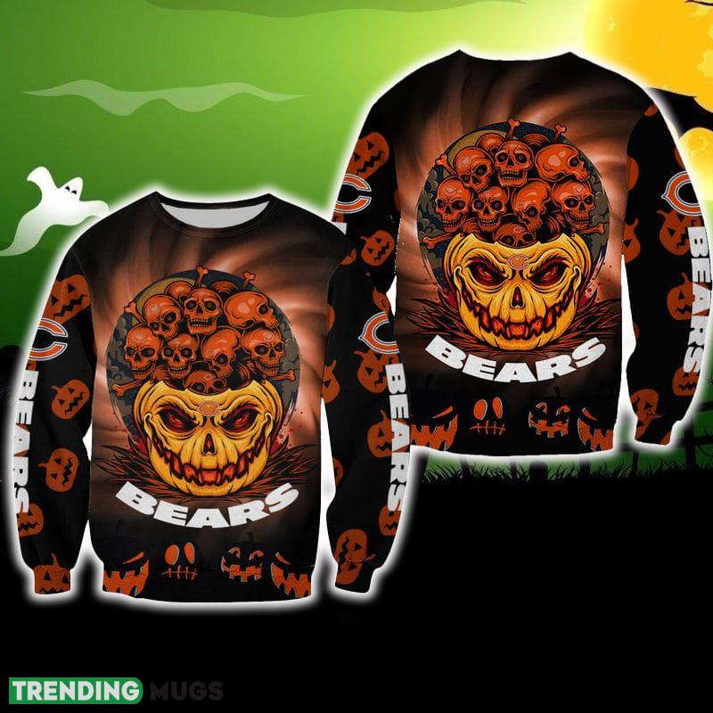 Chicago Bears Halloween Pumpkin Snowstorm Ugly Sweater For Men And Women Gift Christmas - Chicago Bears Halloween Pumpkin Snowstorm Ugly Sweater For Men And Women Gift Christmas Chicago Bears Halloween Pumpkin Snowstorm Ugly Sweater For Men And Women Gift Christmas - Chicago Bears Halloween Pumpkin Snowstorm Ugly Sweater For Men And Women Gift Christmas