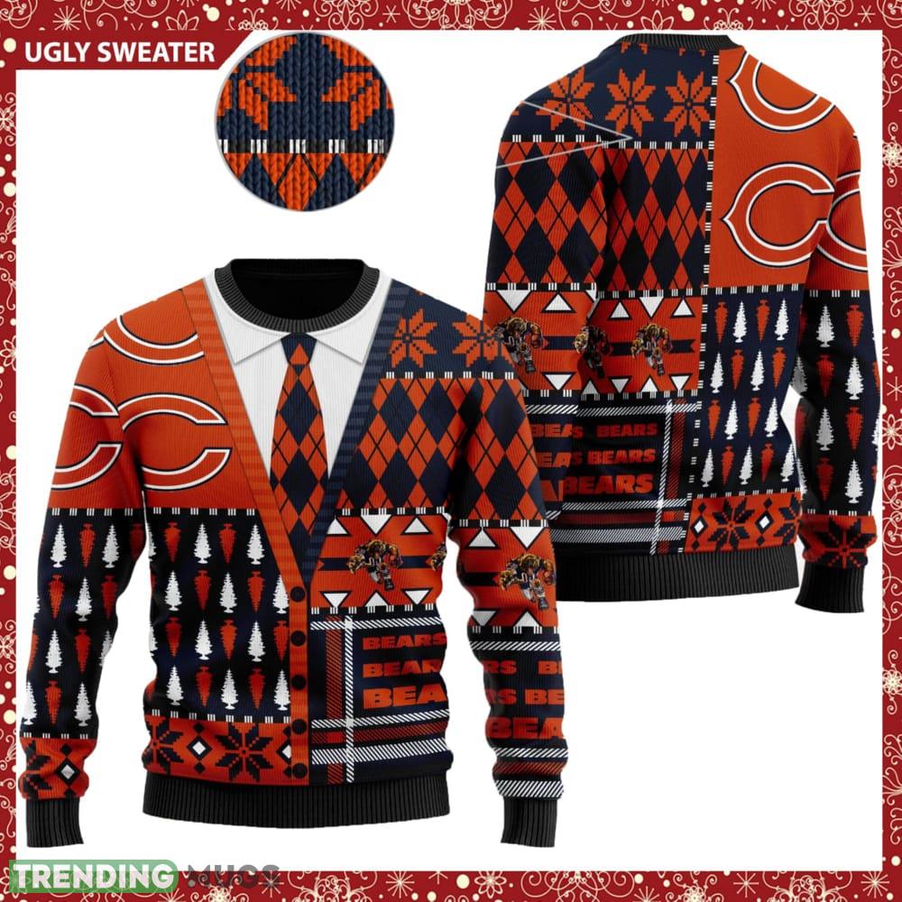 Chicago Bears NFL American Football Team Cardigan Style Ugly Christmas Sweater - Chicago Bears NFL American Football Team Cardigan Style Ugly Christmas Sweater Chicago Bears NFL American Football Team Cardigan Style Ugly Christmas Sweater - Chicago Bears NFL American Football Team Cardigan Style Ugly Christmas Sweater