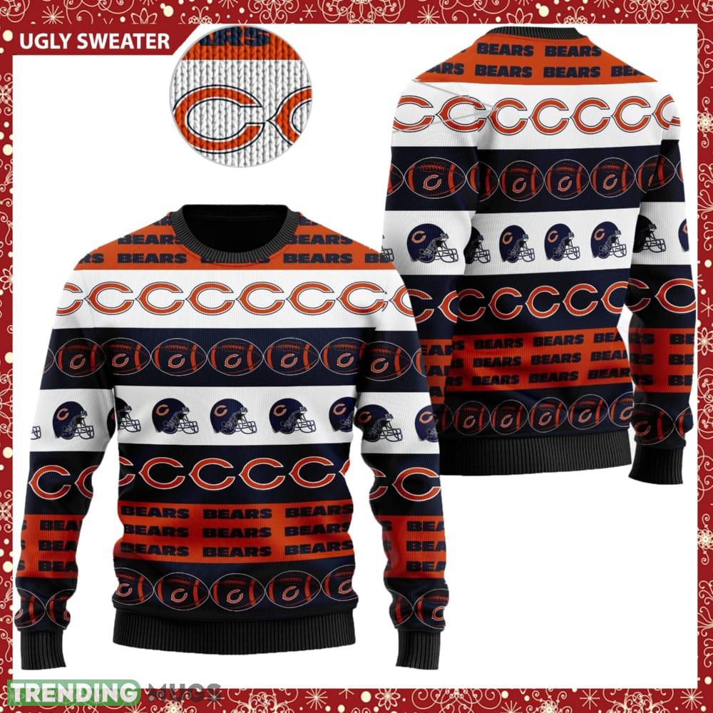 Chicago Bears NFL American Football Team Logo Helmet Symbols Ugly Christmas Sweater - Chicago Bears NFL American Football Team Logo Helmet Symbols Ugly Christmas Sweater Chicago Bears NFL American Football Team Logo Helmet Symbols Ugly Christmas Sweater - Chicago Bears NFL American Football Team Logo Helmet Symbols Ugly Christmas Sweater