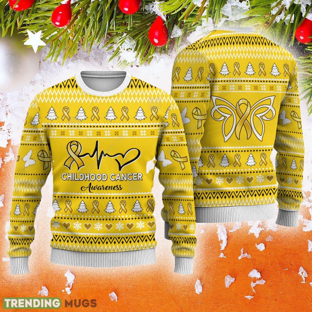 Childhood Cancer Awareness Xmas Symbol Animals Ugly Christmas Sweater AOP Gift For Men And Women - Childhood Cancer Awareness Xmas Symbol Animals Ugly Christmas Sweater AOP Gift For Men And Women Childhood Cancer Awareness Xmas Symbol Animals Ugly Christmas Sweater AOP Gift For Men And Women - Childhood Cancer Awareness Xmas Symbol Animals Ugly Christmas Sweater AOP Gift For Men And Women