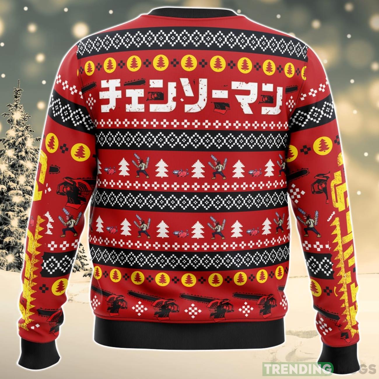 Christmas Dream Chainsaw Man Ugly Christmas Sweater For Men And Women 3D Sweater Christmas Dream Chainsaw Man Ugly Christmas Sweater For Men And Women 3D Sweater