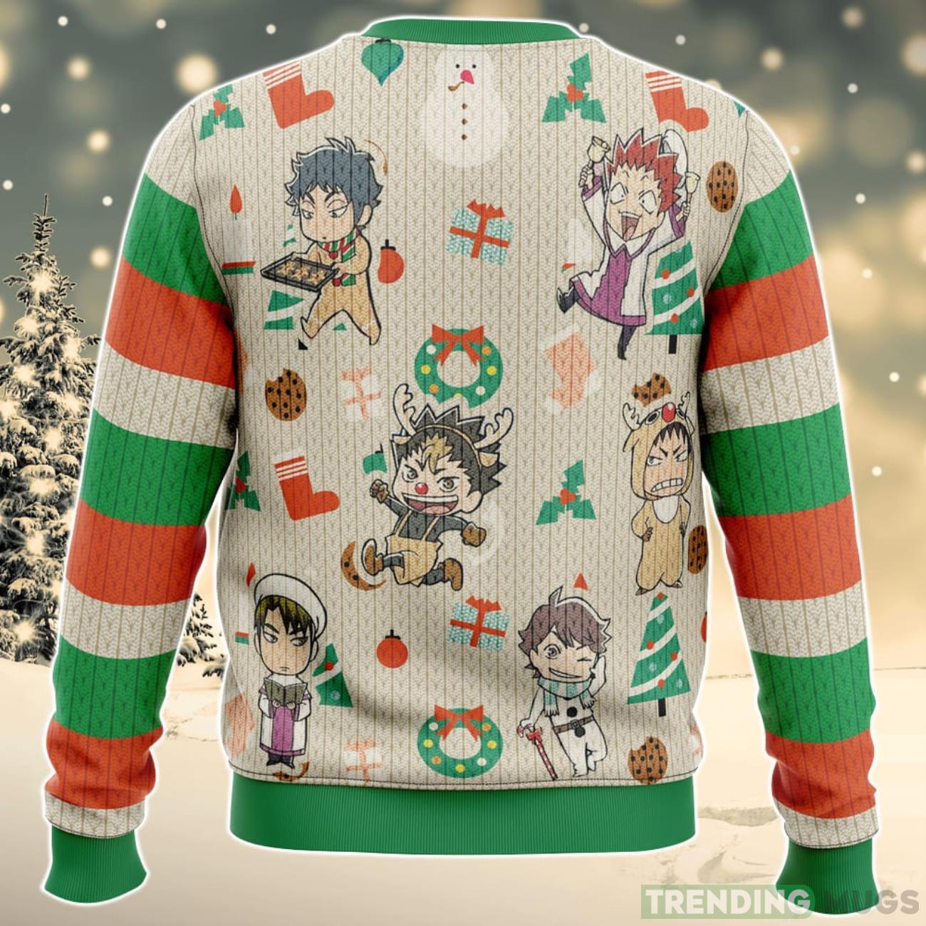 Christmas Haikyuu Ugly Christmas Sweater For Men And Women 3D Sweater Christmas Haikyuu Ugly Christmas Sweater For Men And Women 3D Sweater