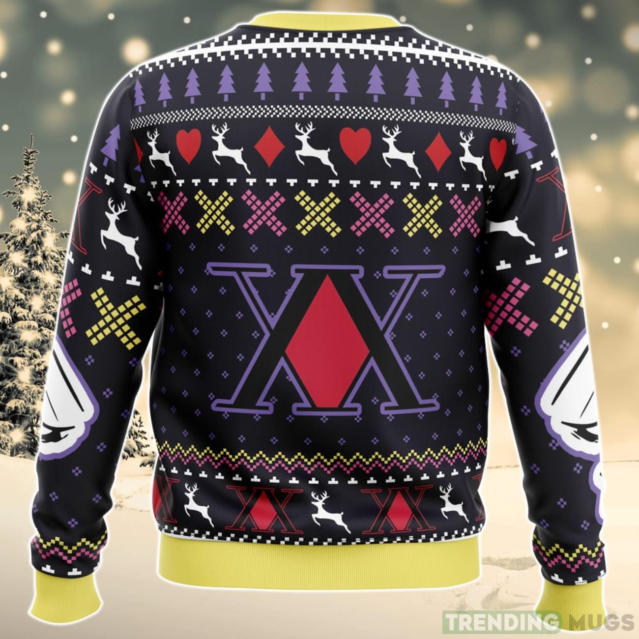 Christmas Hisoka Hunter X Hunter Ugly Christmas Sweater For Men And Women 3D Sweater Christmas Hisoka Hunter X Hunter Ugly Christmas Sweater For Men And Women 3D Sweater