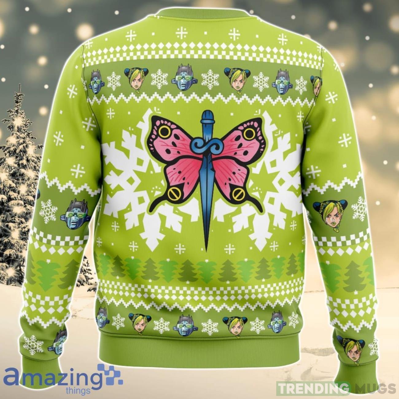 Christmas Jolyne Kujo Jojo’s Bizarre Adventure Christmas Sweater Best Gift For Men And Women 3D Sweater Christmas Jolyne Kujo Jojo’s Bizarre Adventure Christmas Sweater Best Gift For Men And Women 3D Sweater
