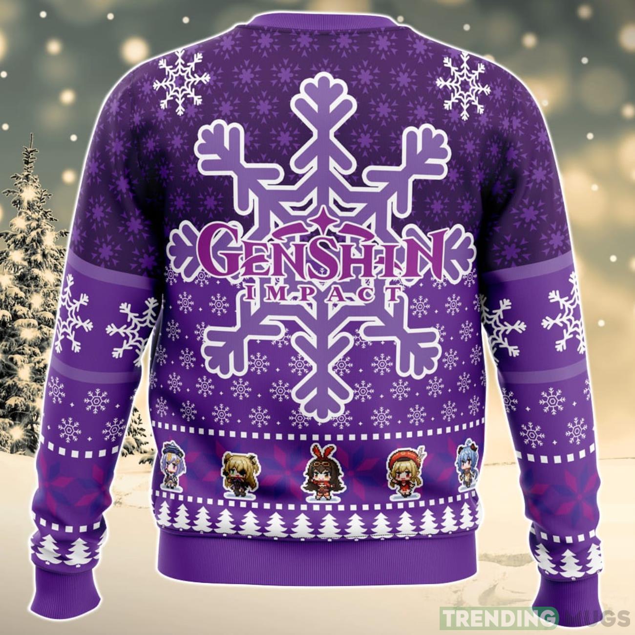 Christmas Quest Genshin Impact Ugly Christmas Sweater For Men And Women 3D Sweater Christmas Quest Genshin Impact Ugly Christmas Sweater For Men And Women 3D Sweater