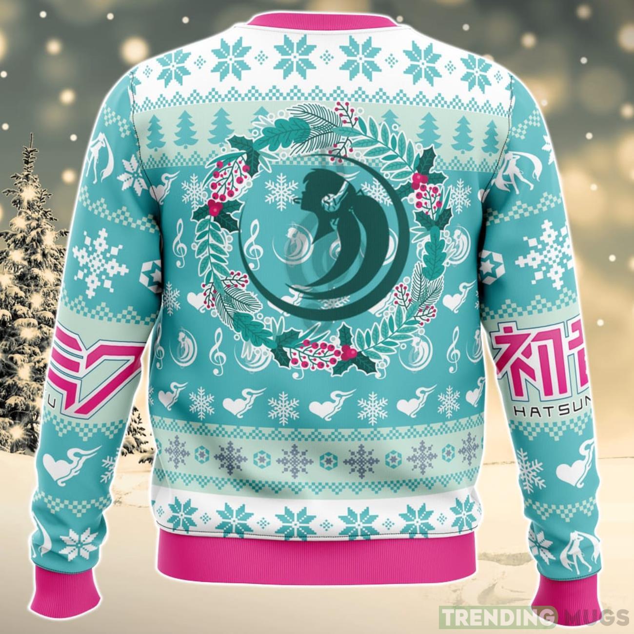 Christmas Symphony Hatsune Miku Ugly Christmas Sweater For Men And Women 3D Sweater Christmas Symphony Hatsune Miku Ugly Christmas Sweater For Men And Women 3D Sweater