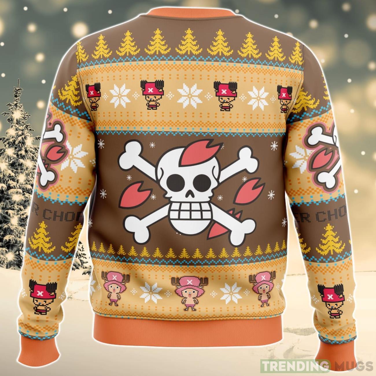Christmas Tony Chopper One Piece Ugly Christmas Sweater For Men And Women 3D Sweater Christmas Tony Chopper One Piece Ugly Christmas Sweater For Men And Women 3D Sweater