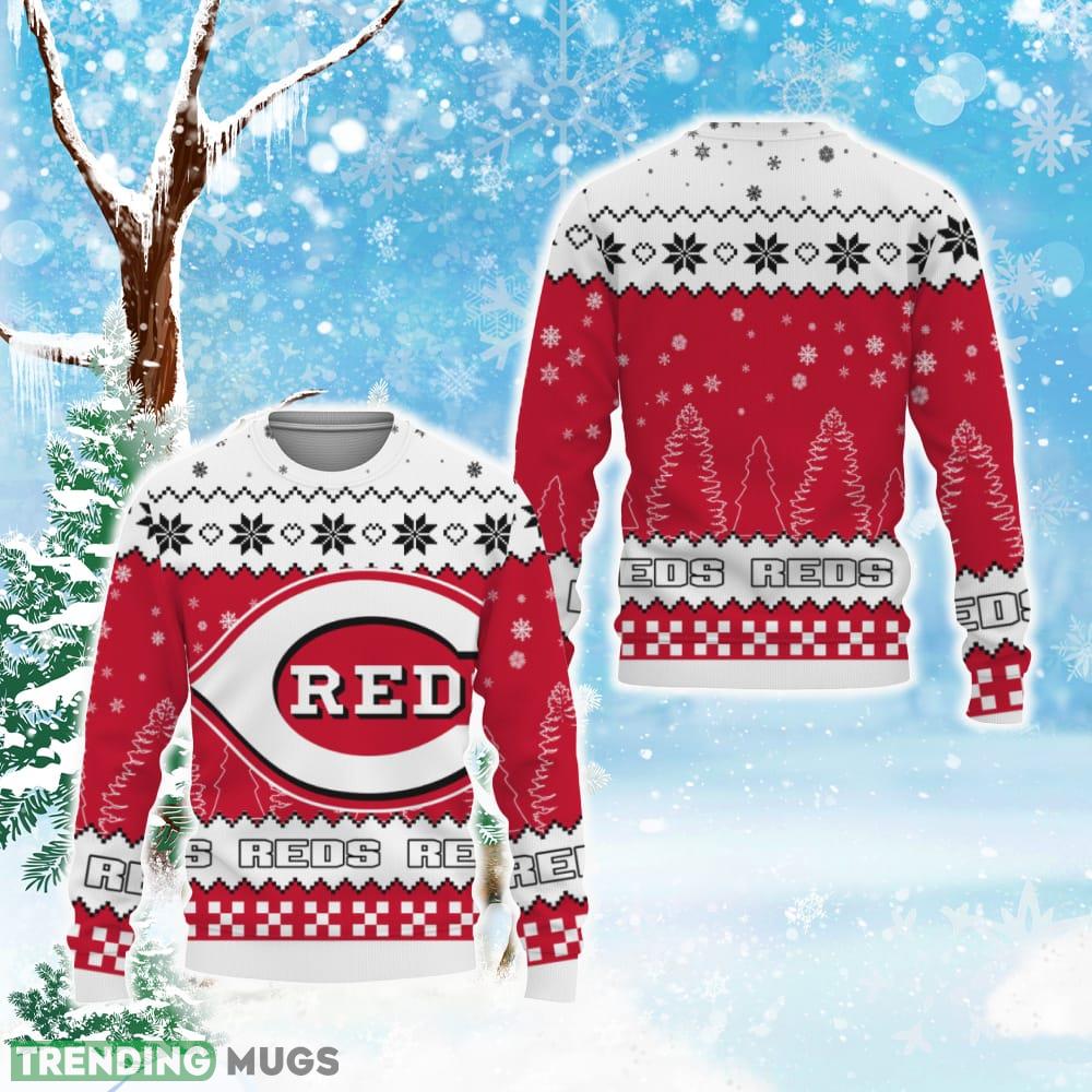 Christmas Urly Sweater Snow Team Logo Cincinnati Reds Gifts For Fan Christmas Tree Ugly Christmas Sweater - Christmas Urly Sweater Snow Team Logo Cincinnati RedsUnisex Gifts For Fan Christmas Tree, Hoodie, Sweatshirt-3D Sweatshirt_1 Christmas Urly Sweater Snow Team Logo Cincinnati Reds Gifts For Fan Christmas Tree Ugly Christmas Sweater - Christmas Urly Sweater Snow Team Logo Cincinnati RedsUnisex Gifts For Fan Christmas Tree, Hoodie, Sweatshirt-3D Sweatshirt_1