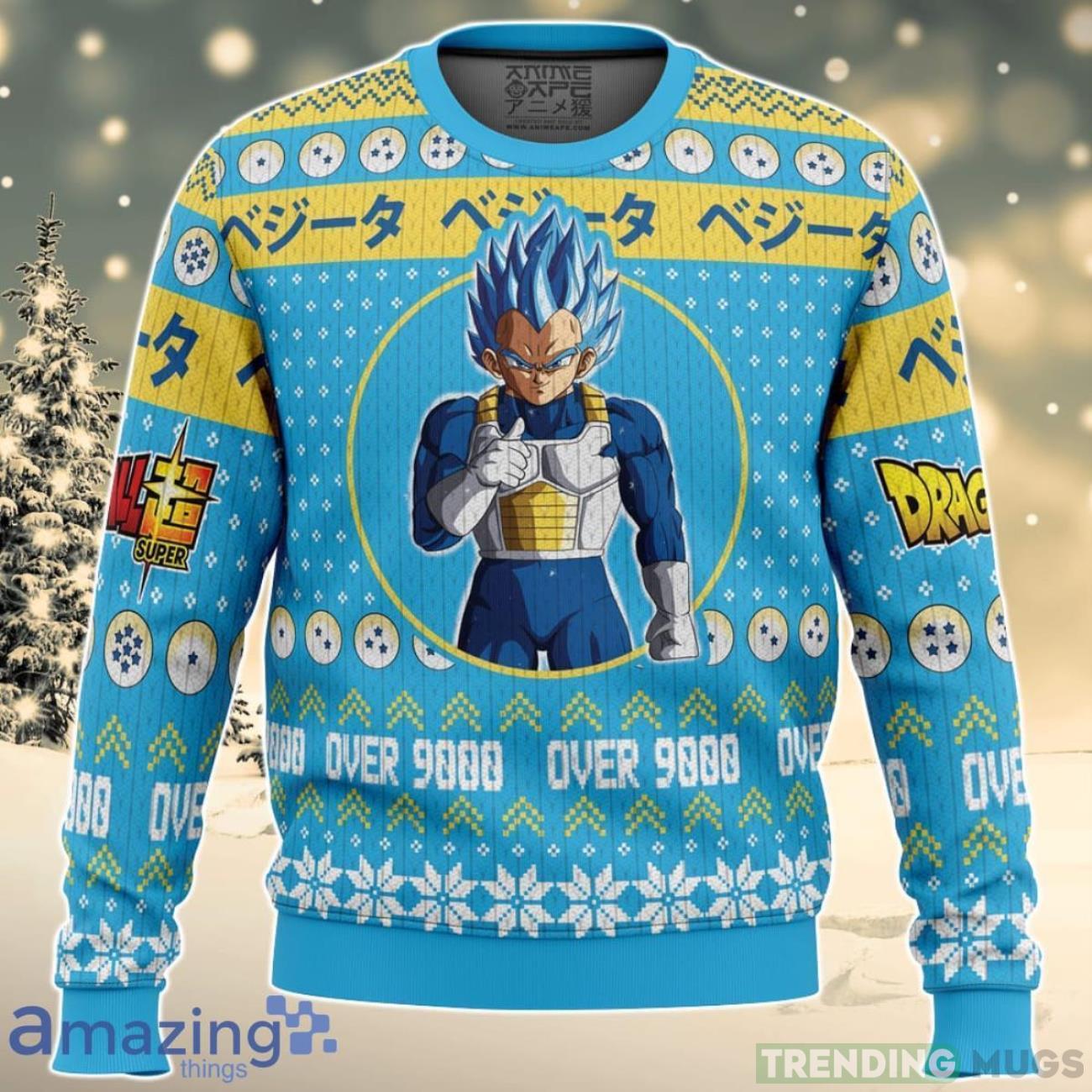 Christmas Vegeta Dragon Ball Z Ugly Christmas Sweater Best Gift For Men And Women Product Photo 1 Christmas Vegeta Dragon Ball Z Ugly Christmas Sweater Best Gift For Men And Women Product Photo 1