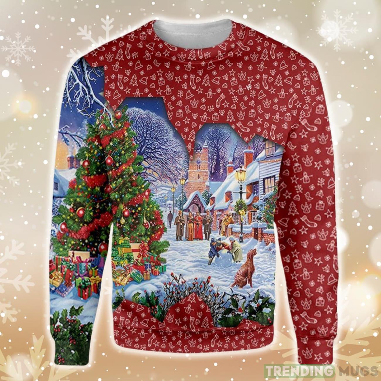 Christmas Village Ugly Christmas Sweater Product Photo 1 Christmas Village Ugly Christmas Sweater Product Photo 1