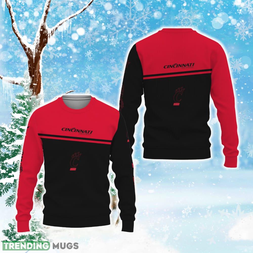 Cincinnati Bearcats American Football Teams Ugly Xmas Sweater - Cincinnati Bearcats American Football Teams Ugly Christmas Sweater Photo 1 Cincinnati Bearcats American Football Teams Ugly Xmas Sweater - Cincinnati Bearcats American Football Teams Ugly Christmas Sweater Photo 1