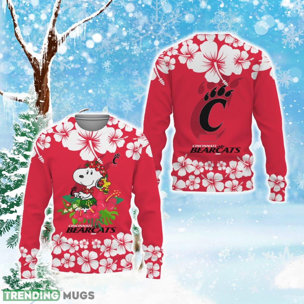 Cincinnati Bearcats Champions Sports Hibiscus Hawaiian Patterns Shirt Knitted Christmas Sweater - Cincinnati Bearcats Champions Sports Hibiscus Hawaiian Patterns Shirt Ugly Christmas Sweater Photo 1 Cincinnati Bearcats Champions Sports Hibiscus Hawaiian Patterns Shirt Knitted Christmas Sweater - Cincinnati Bearcats Champions Sports Hibiscus Hawaiian Patterns Shirt Ugly Christmas Sweater Photo 1