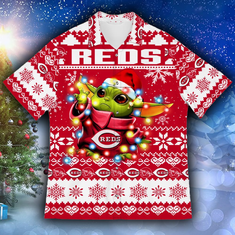 Cincinnati Reds Baby Yoda Star Wars Sports Football American Ugly Hawaiian Shirt Gift Christmas - 251023-101952 Cincinnati Reds Baby Yoda Star Wars Sports Football American Ugly Hawaiian Shirt Gift Christmas - 251023-101952