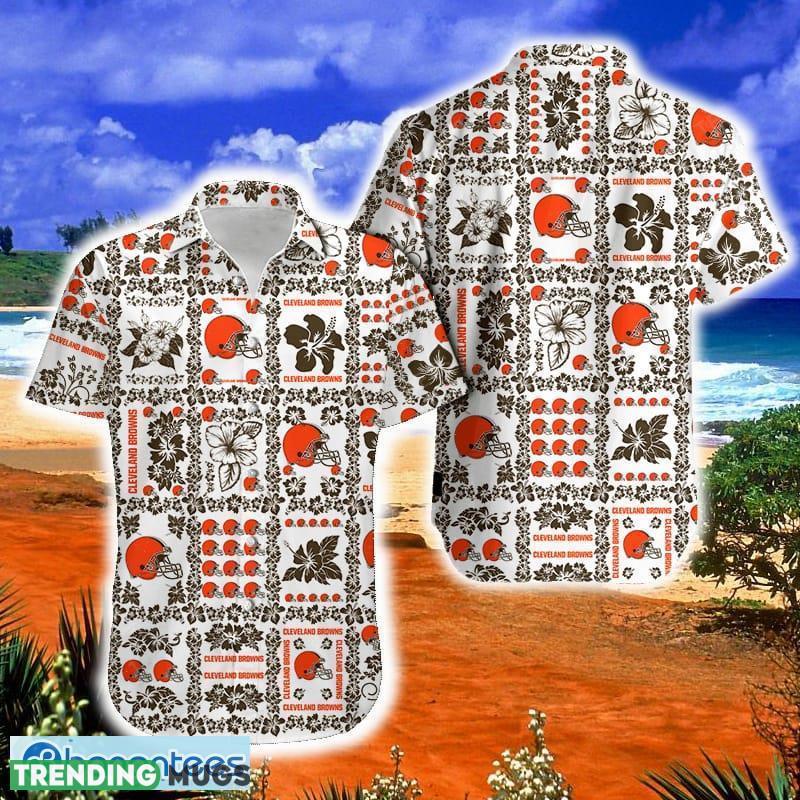 Cleveland Browns High-Quality Hawaiian Shirt And Short For Men Gift, Short Beach For Family Christmas - Cleveland Browns HOT SALE HAWAIIAN SHIRT Shirt And Short_1 Cleveland Browns High-Quality Hawaiian Shirt And Short For Men Gift, Short Beach For Family Christmas - Cleveland Browns HOT SALE HAWAIIAN SHIRT Shirt And Short_1