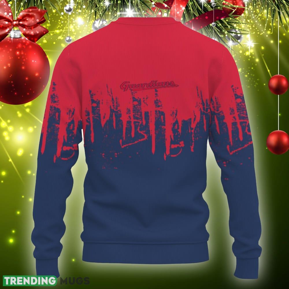 Cleveland Guardians Gift American Ugly Christmas Sweater Gift Holidays 3D Sweater Cleveland Guardians Gift American Ugly Christmas Sweater Gift Holidays 3D Sweater