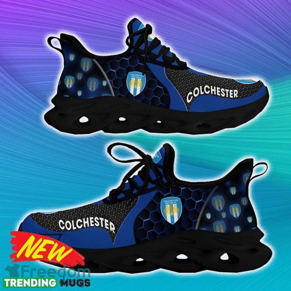 Colchester United EFL Max Soul Shoes Gift For Fans Running Shoes Max Soul Colchester United EFL Max Soul Shoes Gift For Fans Running Shoes Max Soul