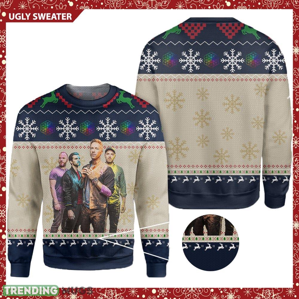 ColdPlay Christmas Knitted Christmas 3D Sweater For Fans - ColdPlay Christmas Knitted Christmas 3D Sweater For Fans ColdPlay Christmas Knitted Christmas 3D Sweater For Fans - ColdPlay Christmas Knitted Christmas 3D Sweater For Fans