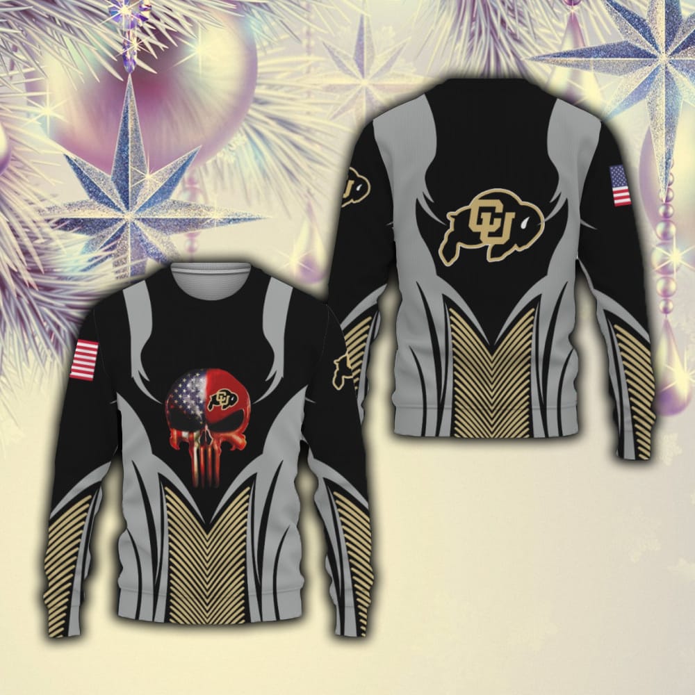 Colorado Buffaloes Champion American Football Sport Team Ugly Christmas Sweater Men And Women Gift For Fans Holidays - 201023-104154 Colorado Buffaloes Champion American Football Sport Team Ugly Christmas Sweater Men And Women Gift For Fans Holidays - 201023-104154