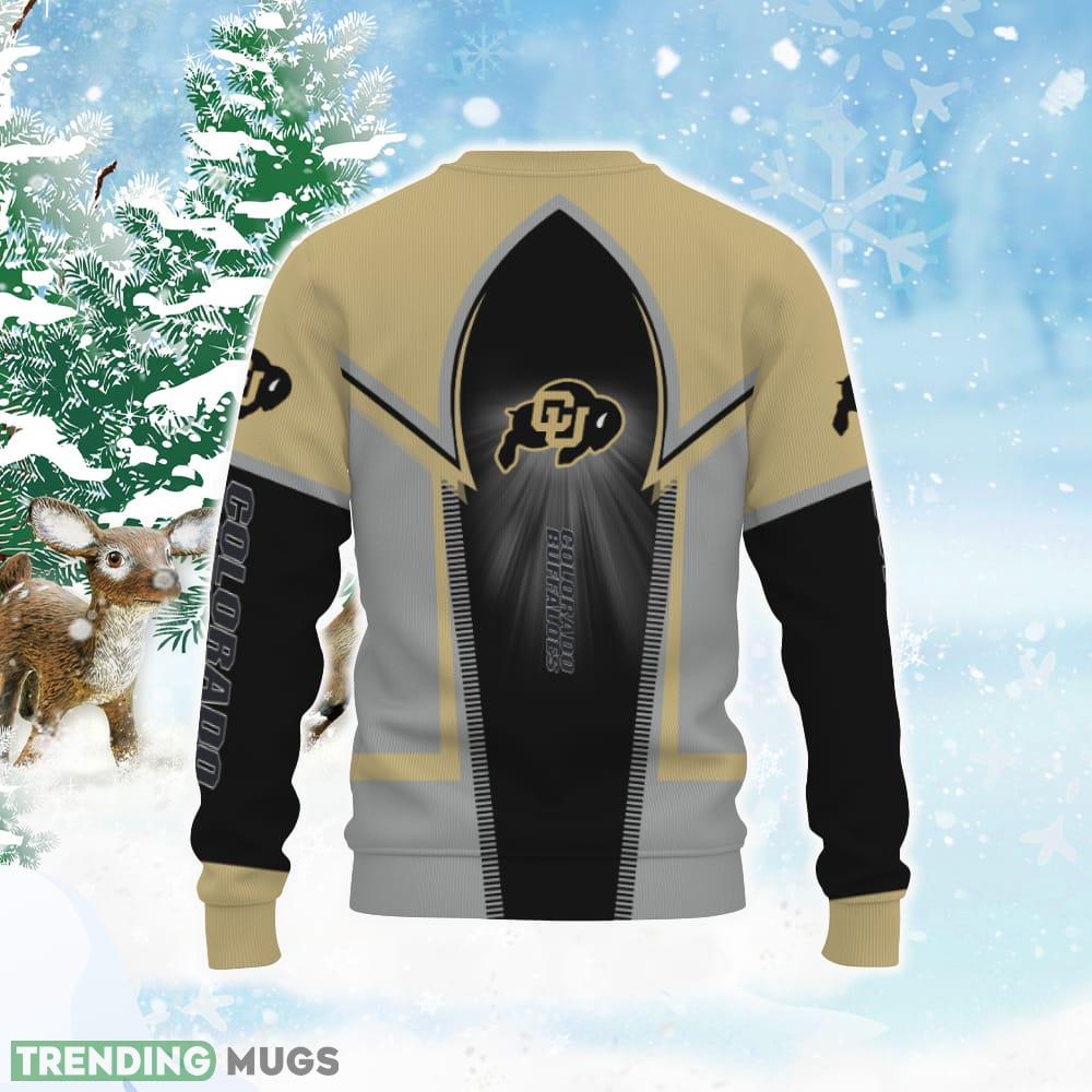 Colorado Buffaloes Football American Ugly Xmas Sweater 3D Sweater Colorado Buffaloes Football American Ugly Xmas Sweater 3D Sweater