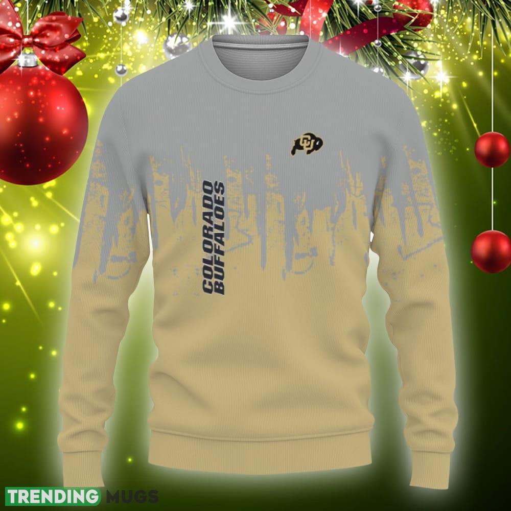 Colorado Buffaloes Gift American Knitted Xmas Sweater Gift Holidays - Colorado Buffaloes Gift Unisex American-3D Sweatshirt_3 Colorado Buffaloes Gift American Knitted Xmas Sweater Gift Holidays - Colorado Buffaloes Gift Unisex American-3D Sweatshirt_3