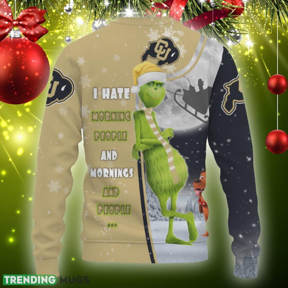 Colorado Buffaloes Knitted Christmas Sweater Gift Holidays 3D Sweater Colorado Buffaloes Knitted Christmas Sweater Gift Holidays 3D Sweater