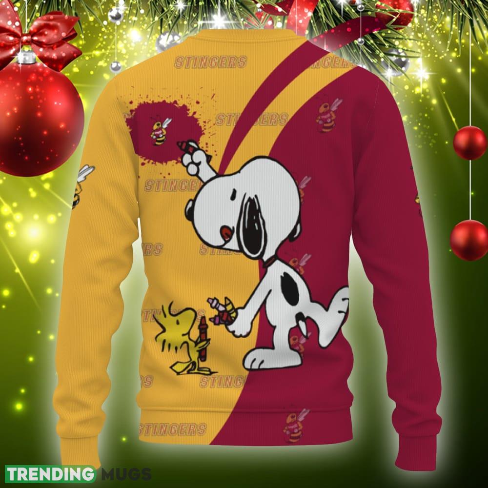 Concordia Stingers Snoopy Cute Heart American Sports Team Ugly Christmas Sweater Gift Holidays 3D Sweater Concordia Stingers Snoopy Cute Heart American Sports Team Ugly Christmas Sweater Gift Holidays 3D Sweater