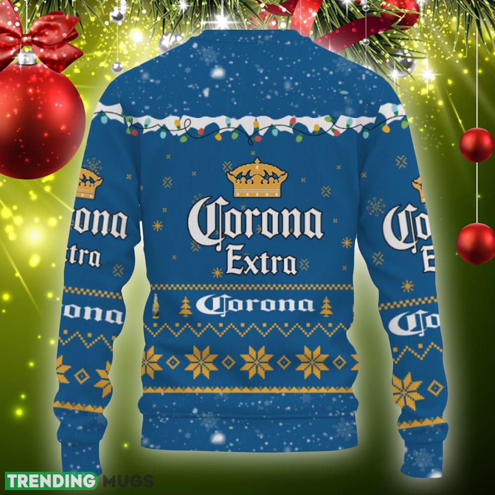 Corona Extra Beers American Whiskey Beers Merry Christmas Snoopy House Cute Knitted Christmas Sweater 3D Sweater Corona Extra Beers American Whiskey Beers Merry Christmas Snoopy House Cute Knitted Christmas Sweater 3D Sweater
