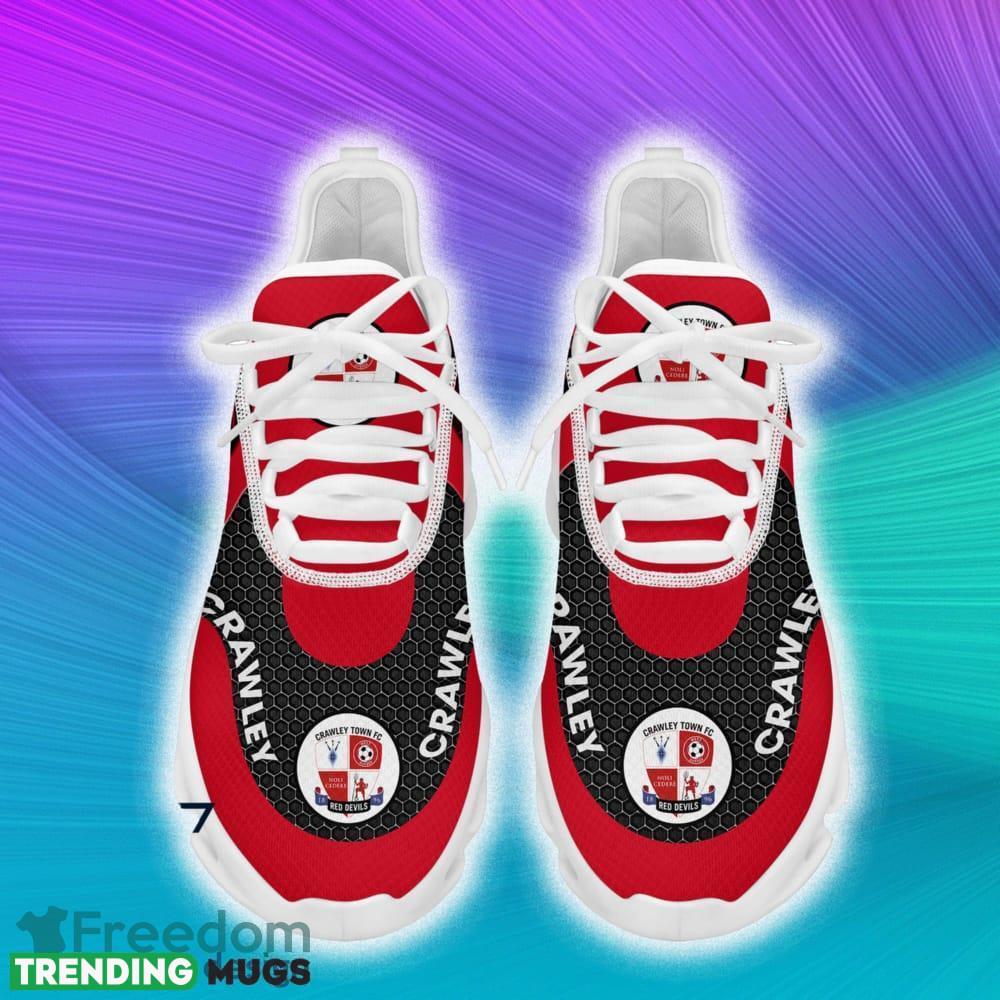 Crawley Town EFL Max Soul Shoes Gift For Fans Running Shoes - Crawley Town EFL Max Soul Sneakers Gift For Fans Clunky Shoes_1 Crawley Town EFL Max Soul Shoes Gift For Fans Running Shoes - Crawley Town EFL Max Soul Sneakers Gift For Fans Clunky Shoes_1