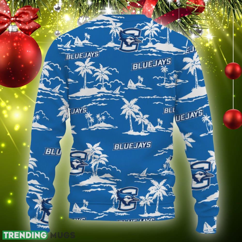 Creighton Bluejays Aloha Hawaii Beach Ugly Xmas Sweater Gift Holidays 3D Sweater Creighton Bluejays Aloha Hawaii Beach Ugly Xmas Sweater Gift Holidays 3D Sweater