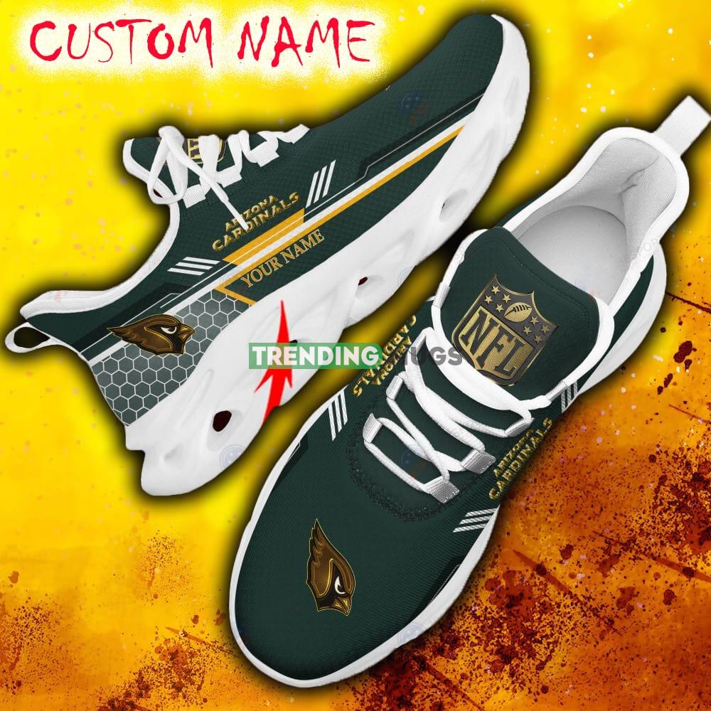 Custom Name Arizona Cardinals Green All Over Printed Max Soul Shoes For Fans Gift Men And Women New Sports Sneakers - Arizona Cardinals Chunky Sneakers Best Photo 15 Custom Name Arizona Cardinals Green All Over Printed Max Soul Shoes For Fans Gift Men And Women New Sports Sneakers - Arizona Cardinals Chunky Sneakers Best Photo 15