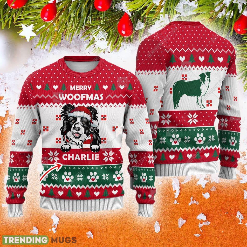 Custom Name Border Collie Dog Paw Heart Animal Snowflake Ugly Sweater New For Family Holidays Christmas - Custom Name Border Collie Dog Paw Heart Animal Snowflake Ugly Sweater New For Family Holidays Christmas Custom Name Border Collie Dog Paw Heart Animal Snowflake Ugly Sweater New For Family Holidays Christmas - Custom Name Border Collie Dog Paw Heart Animal Snowflake Ugly Sweater New For Family Holidays Christmas
