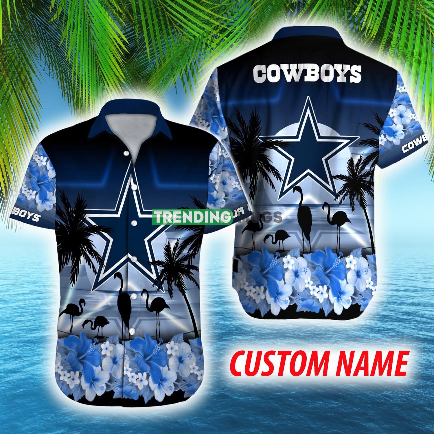 Custom Name Dallas Cowboys NFL Flamingo Hibiscus For Men And Women Gift Fans Hawaiian Shirt - Custom Name Dallas Cowboys NFL Flamingo Hibiscus For Men And Women Gift Fans Hawaiian Shirt Custom Name Dallas Cowboys NFL Flamingo Hibiscus For Men And Women Gift Fans Hawaiian Shirt - Custom Name Dallas Cowboys NFL Flamingo Hibiscus For Men And Women Gift Fans Hawaiian Shirt