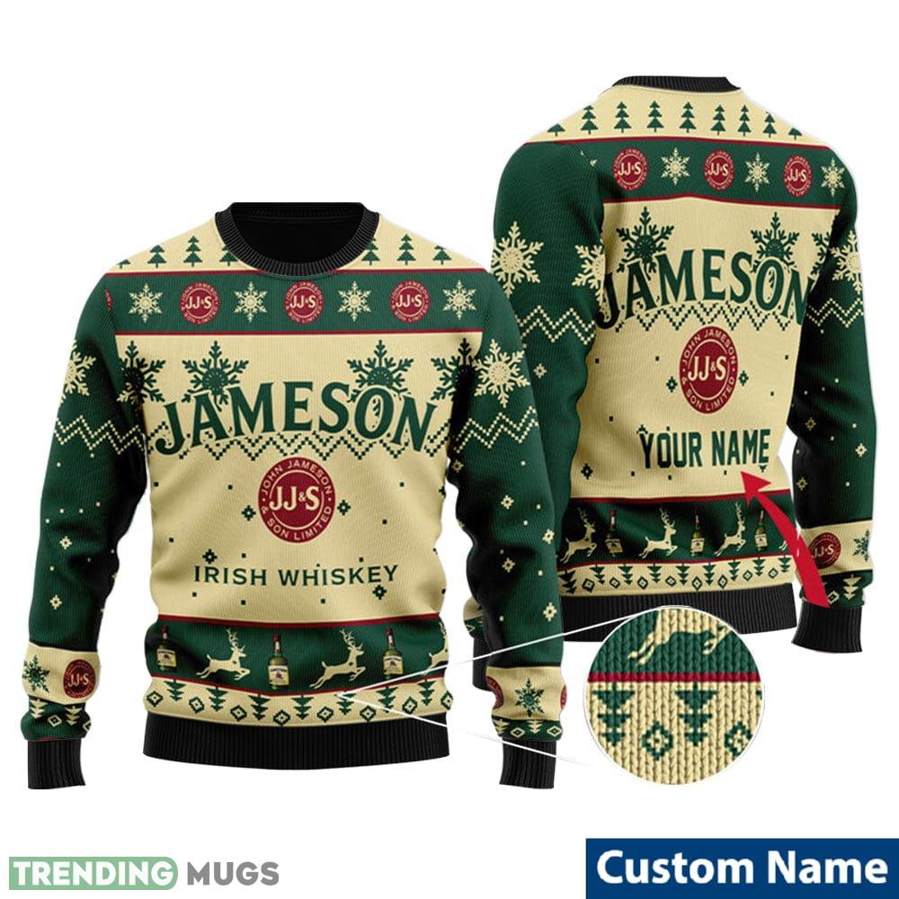 Custom Name Jameson Knitted 3D Sweater Gift For Xmas - Custom Name Jameson Knitted 3D Sweater Gift For Xmas Custom Name Jameson Knitted 3D Sweater Gift For Xmas - Custom Name Jameson Knitted 3D Sweater Gift For Xmas