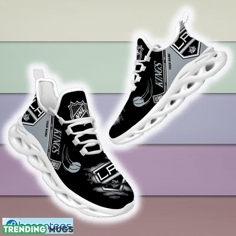 Custom Name Los Angeles Kings NHL Max Soul Shoes For Men And Women Gift For Fan Clunky Sneakers New Max Soul Custom Name Los Angeles Kings NHL Max Soul Shoes For Men And Women Gift For Fan Clunky Sneakers New Max Soul
