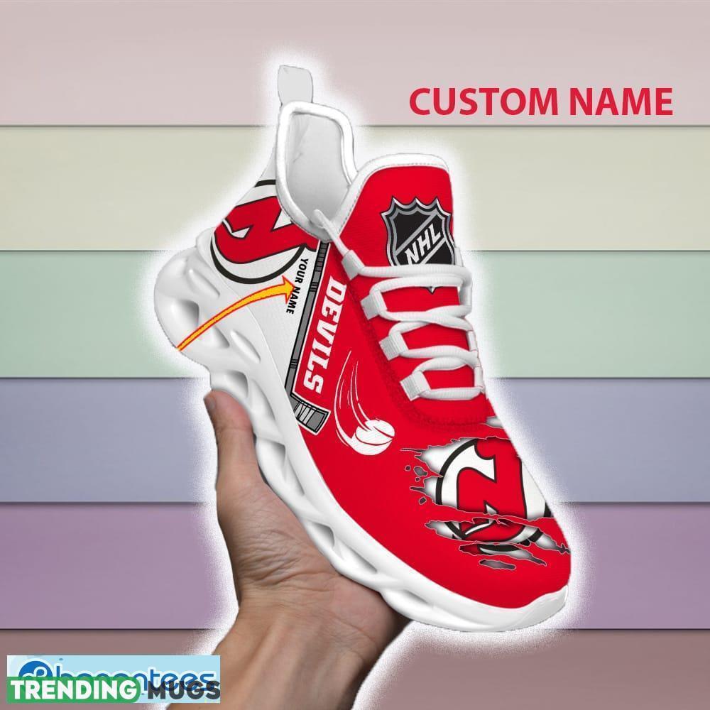 Custom Name New Jersey Devils NHL Max Soul Shoes For Men And Women Gift For Fan Clunky Sneakers New Max Soul Custom Name New Jersey Devils NHL Max Soul Shoes For Men And Women Gift For Fan Clunky Sneakers New Max Soul