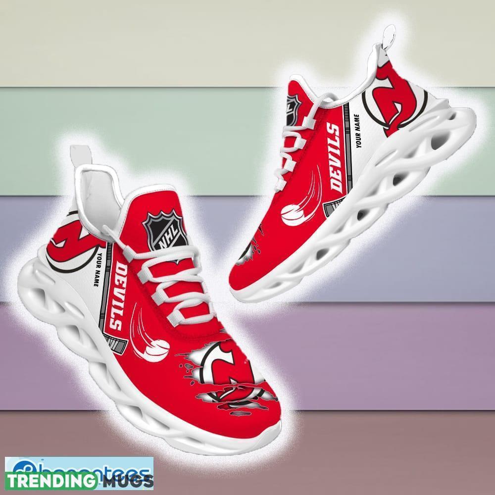 Custom Name New Jersey Devils NHL Max Soul Shoes For Men And Women Gift For Fan Clunky Sneakers New Max Soul Custom Name New Jersey Devils NHL Max Soul Shoes For Men And Women Gift For Fan Clunky Sneakers New Max Soul