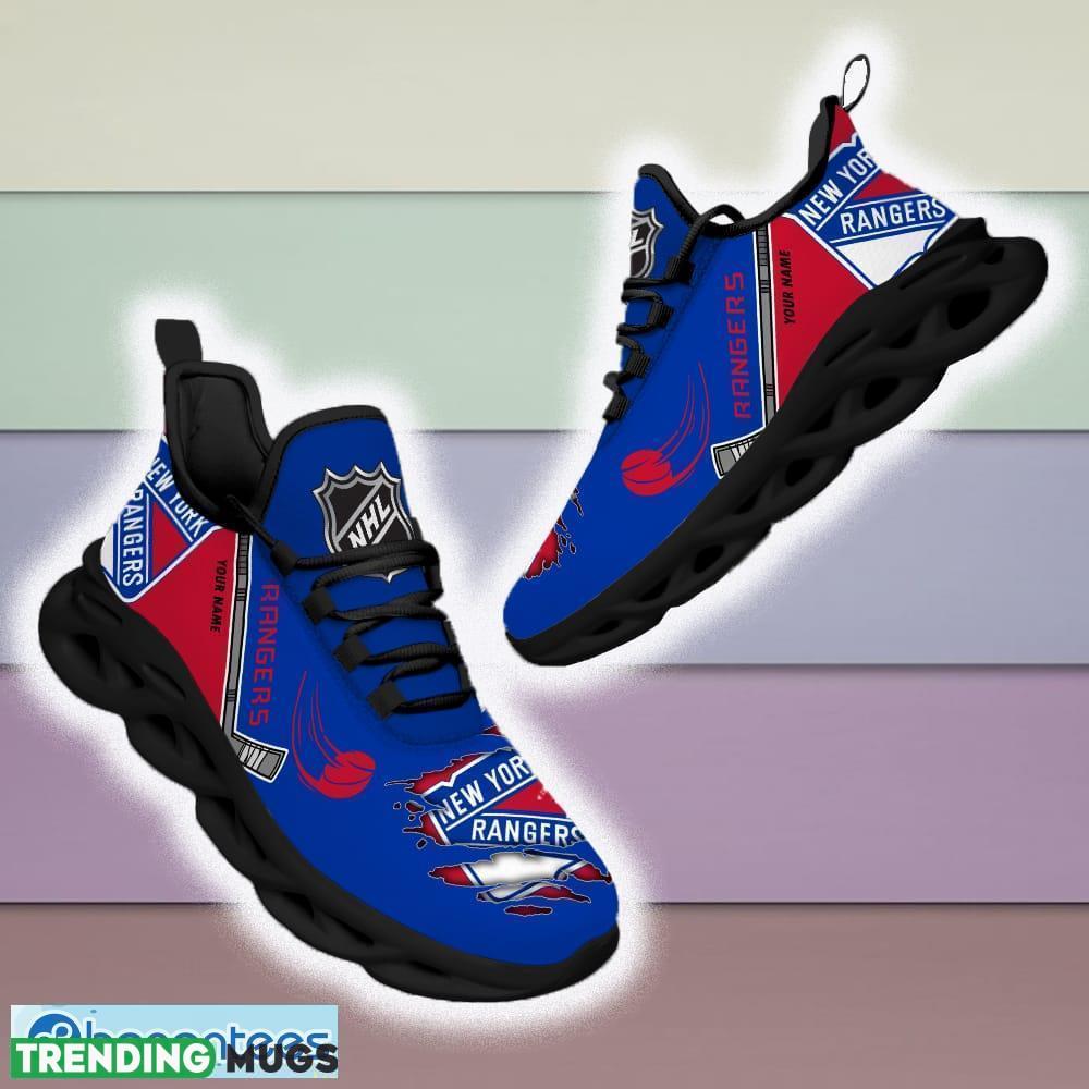 Custom Name New York Rangers NHL Max Soul Shoes For Men And Women Gift For Fan Clunky Sneakers New Max Soul Custom Name New York Rangers NHL Max Soul Shoes For Men And Women Gift For Fan Clunky Sneakers New Max Soul