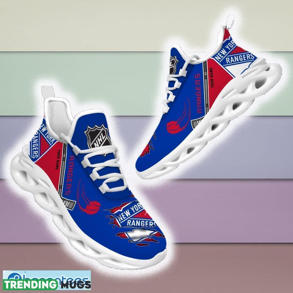 Custom Name New York Rangers NHL Max Soul Shoes For Men And Women Gift For Fan Clunky Sneakers New Max Soul Custom Name New York Rangers NHL Max Soul Shoes For Men And Women Gift For Fan Clunky Sneakers New Max Soul