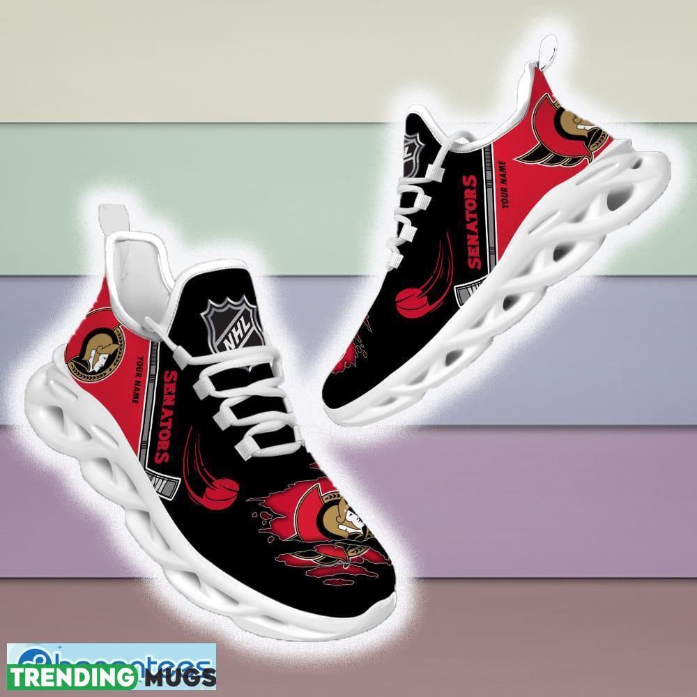 Custom Name Ottawa Senators NHL Max Soul Shoes For Men And Women Gift For Fan Clunky Sneakers New Max Soul Custom Name Ottawa Senators NHL Max Soul Shoes For Men And Women Gift For Fan Clunky Sneakers New Max Soul